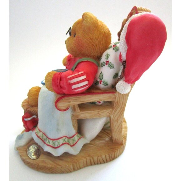 Cherished Teddies -Enesco 1998 Santa (#352713) "A Little Holiday R&R" LE Vintage - Picture 4 of 8